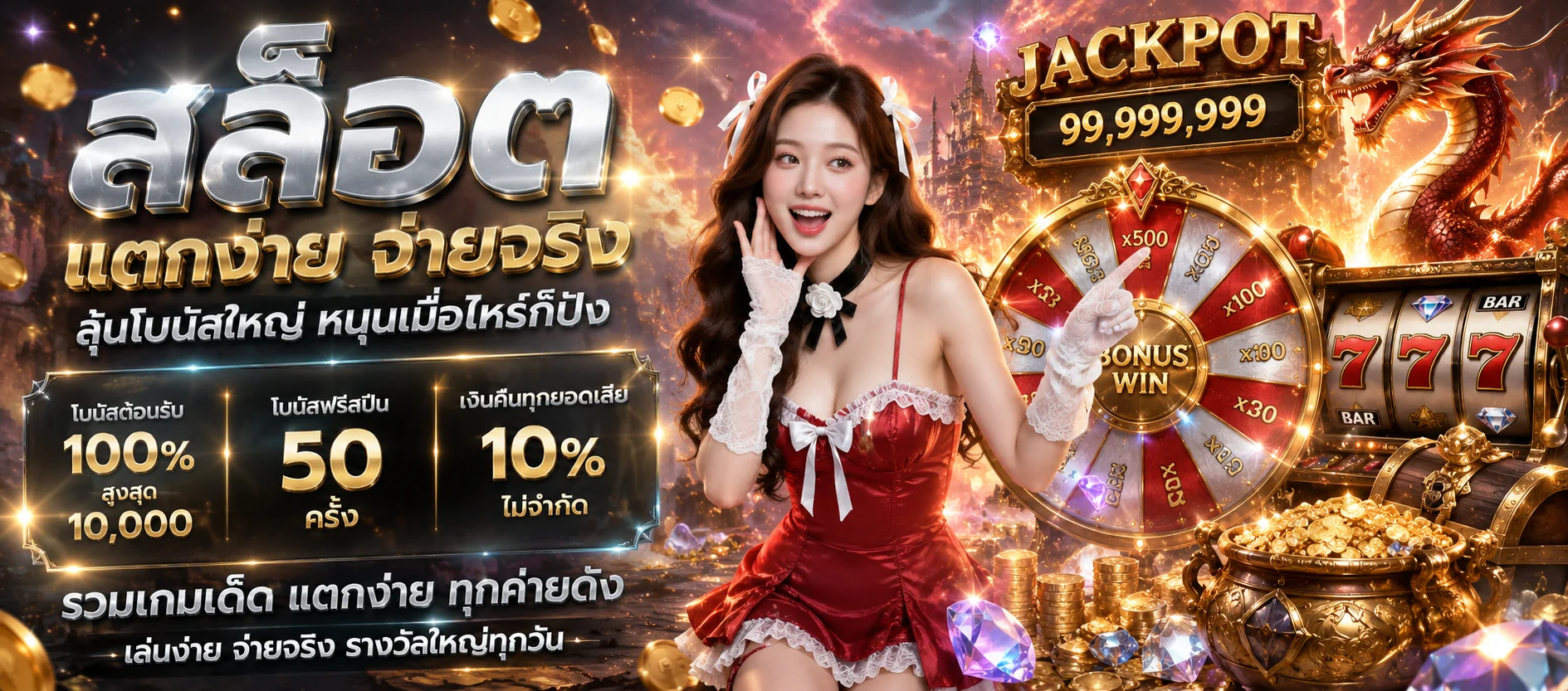 ทดลองเล่นสล็อตฟรีบนเว็บ victor999